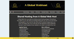 Desktop Screenshot of aglobalwebhost.com